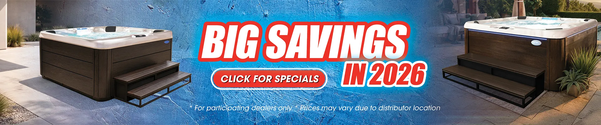 Calspas hot tub being used in a family setting - Savannah