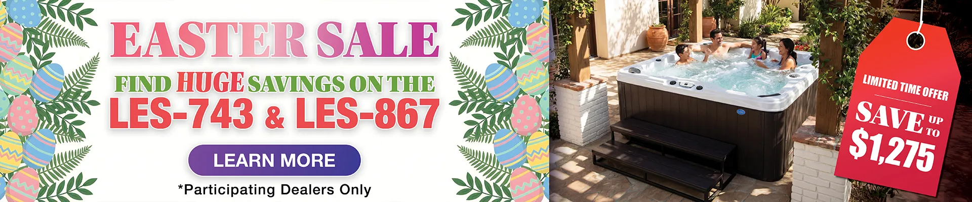 Calspas hot tub being used in a family setting - Savannah